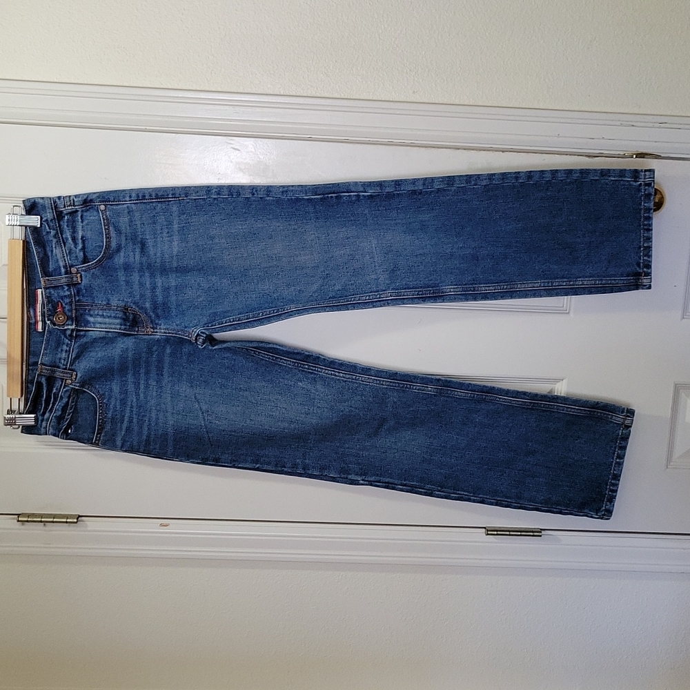 NWOT TOMMY HILFIGER Revolution Slim Blue Jeans Size 14